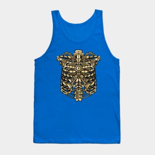 Steampunk Ribcage Tank Top